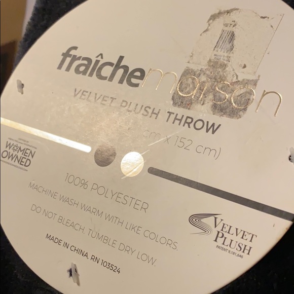 Elect plush throw - Picture 2 of 3